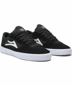 LAKAI - CAMBRIDGE MENS SHOES. BLACK/GREEN CAMO SUEDE Trucks