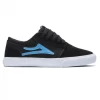 Trucks LAKAI - GRIFFIN KIDS SHOES: BLACK/CYAN SUEDE