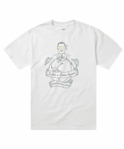 LAKAI X DOOM SAYERS - CORP WORLD S/S TEE WHITE