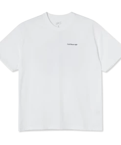 LAST RESORT AB - ATLAS S/S TEE: WHITE T-Shirts