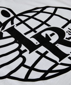 LAST RESORT AB - ATLAS S/S TEE: WHITE T-Shirts