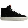 LAST RESORT AB - VM001 SUEDE HI MENS SHOES BLACK/WHITE