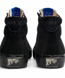 LAST RESORT AB - VM001 SUEDE HI MENS SHOES BLACK/BLACK Trucks