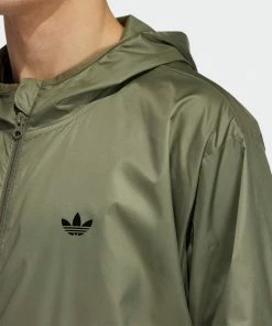 Trucks Adidas Light Windbreaker Green Black