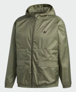 Trucks Adidas Light Windbreaker Green Black