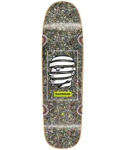 MADNESS - OIL SLICK R7 SKATEBOARD DECK - DOUBLE DRILLED: 8.5" Skateboarding