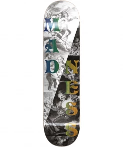 MADNESS - SPLIT OVERLAP POPSICLE R7 SKATEBOARD DECK: 8" Skateboarding