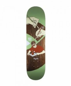 Skateboarding MAGENTA - GLEN FOX EXTRAVISION SKATEBOARD DECK: 8"