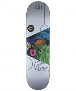 Skateboarding MAGENTA - GLEN FOX VISIONS SKATEBOARD DECK. 8.375"