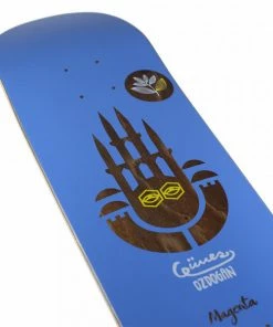 MAGENTA - GUNES OZDOGAN SWEDSTANBUL SKATEBOARD DECK: 8" Skateboarding