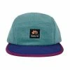 MAGENTA - HIVER FLEECE 5 PANEL CAP: AQUA BLUE/NAVY Trucks