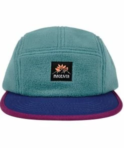 MAGENTA - HIVER FLEECE 5 PANEL CAP: AQUA BLUE/NAVY Trucks