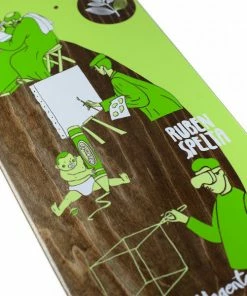 MAGENTA - RUBEN SPELTA EXTRAVISION SKATEBOARD DECK: 8.125"