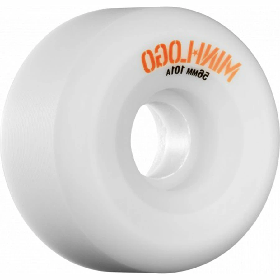 Powell Peralta Mini Logo Wheels White 101a 1 Powell Peralta Mini Logo Wheels White 101a