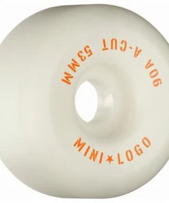 Powell Peralta Skateboarding Mini Logo Wheels Hybrid White 90a