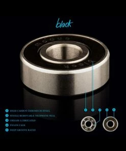 MODUS - BLACK SKATEBOARD BEARINGS Skateboarding