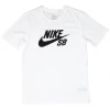 NIKE SB - LOGO S/S T-SHIRT: WHITE Trucks