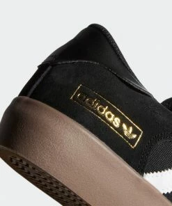 ADIDAS - MATCHBREAK SUPER SHOES: BLACK/WHITE/GUM Trucks