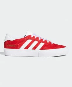 Trucks ADIDAS - MATCHBREAK SUPER SHOES. SCARLET/WHITE/GOLD