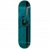MOMENTUM - CIRCLE LOGO SKATEBOARD DECK: GREEN 8" Skateboarding