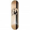 MOMENTUM - CIRCLE LOGO SKATEBOARD DECK: BLACK 8" Skateboarding
