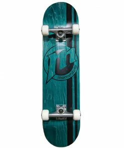 Skateboarding MOMENTUM - CIRCLE LOGO COMPLETE SKATEBOARD: 8"
