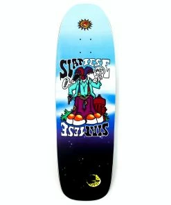 Skateboarding NEW DEAL - SIAMESE SLICK SKATEBOARD DECK. 9.375"