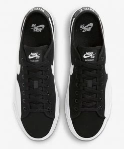 NIKE SB - BLAZER COURT SKATE SHOES. BLACK/WHITE-BLACK Trucks 9 NIKE SB - BLAZER COURT SKATE SHOES. BLACK/WHITE-BLACK Trucks