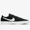NIKE SB - BLAZER COURT SKATE SHOES. BLACK/WHITE-BLACK Trucks