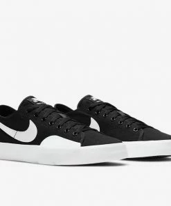 NIKE SB - BLAZER COURT SKATE SHOES. BLACK/WHITE-BLACK Trucks 8 NIKE SB - BLAZER COURT SKATE SHOES. BLACK/WHITE-BLACK Trucks