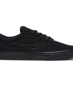 NIKE SB - CHRON SLR (SOLARSOFT) MENS SHOES: BLACK/BLACK-BLACK-BLACK Trucks