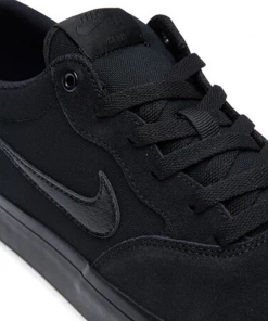 NIKE SB - CHRON SLR (SOLARSOFT) MENS SHOES: BLACK/BLACK-BLACK-BLACK Trucks