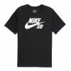 NIKE SB - LOGO S/S T-SHIRT: BLACK Trucks
