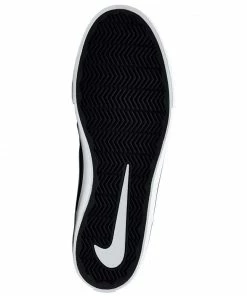 Trucks NIKE SB - PORTMORE II SOLARSOFT CANVAS SHOES: BLACK/WHITE