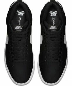 NIKE SB - ZOOM BLAZER MID MENS SHOES. BLACK/WHITE-WHITE-WHITE Trucks 7 NIKE SB - ZOOM BLAZER MID MENS SHOES. BLACK/WHITE-WHITE-WHITE Trucks