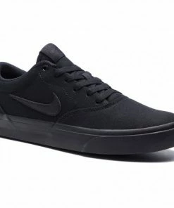 NIKE SB - CHARGE SUEDE SHOES: BLACK/BLACK-BLACK 3 NIKE SB - CHARGE SUEDE SHOES: BLACK/BLACK-BLACK