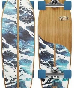 OBFive Skateboards Cruisers, Longboards And Surf Skates OBFive White Wash RKP1 Surf Skate 31"