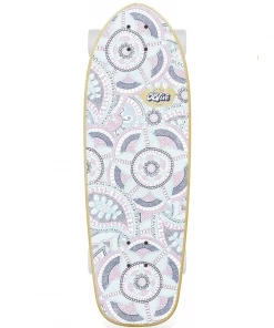 OBFive Skateboards OBFIVE - EM CAREY PASTEL GROM SURF SKATEBOARD: 28" X 9"