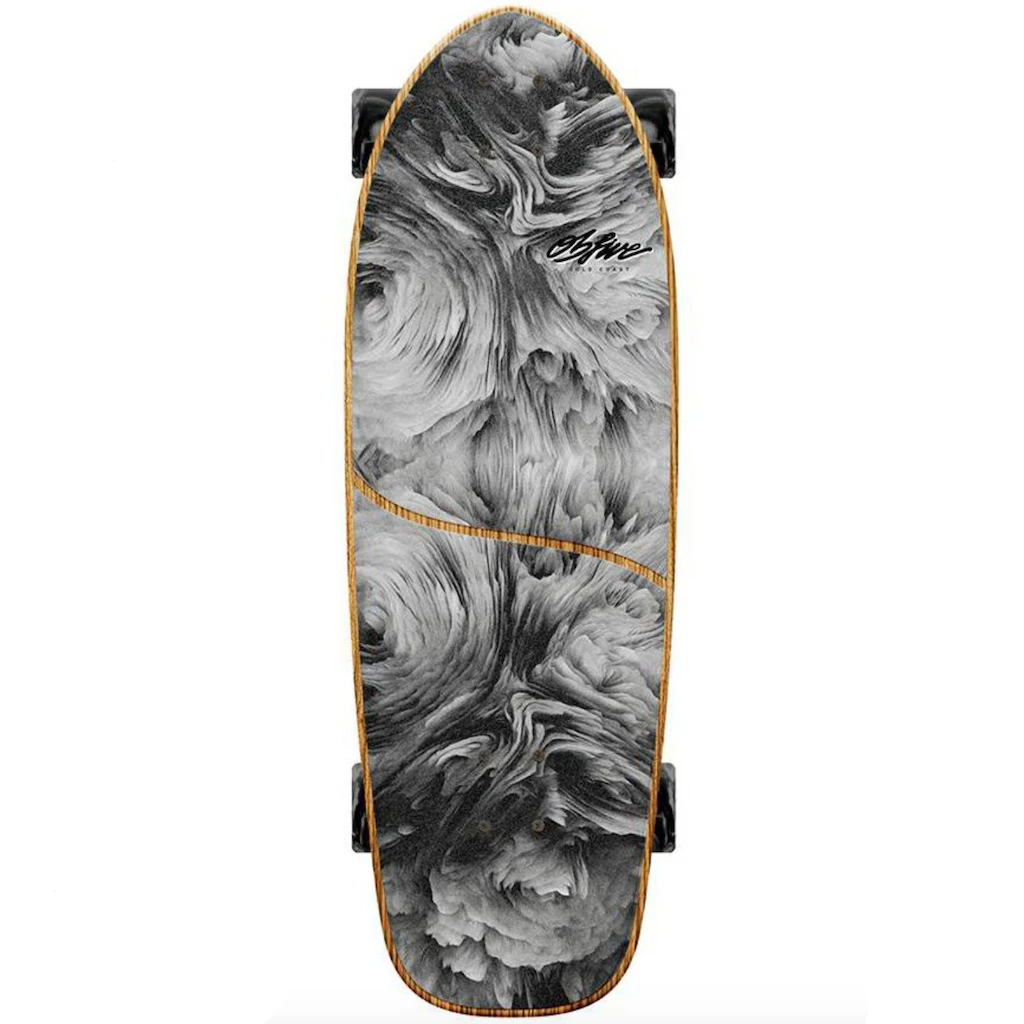 OBFive Skateboards Skateboarding OBFIVE - HYPER SURF SKATEBOARD: 31" X 10" 2 OBFive Skateboards Skateboarding OBFIVE - HYPER SURF SKATEBOARD: 31" X 10"