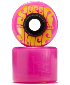 Skateboarding OJ - MINI SUPER JUICE PINK SKATEBOARD WHEELS 55MM X 78A