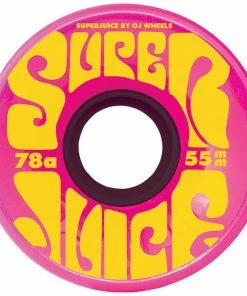 Skateboarding OJ - MINI SUPER JUICE PINK SKATEBOARD WHEELS 55MM X 78A