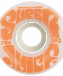 OJ - MINI SUPER JUICE WHITE SKATEBOARD WHEELS 55MM X 78A