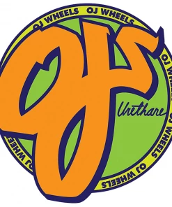OJ - OJ 'S WHEELS STICKER: 6.0"