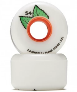 OJ - PLAIN JANE KEYFRAME WHITE SKATEBOARD WHEELS: 54mm X 87a Skateboarding
