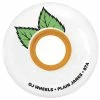 Skateboarding OJ - PLAIN JANE KEYFRAME WHITE SKATEBOARD WHEELS: 52MM X 87A