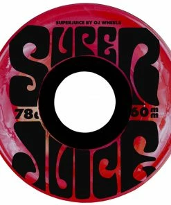 Skateboarding OJ - SUPER JUICE SKATEBOARD WHEELS TRANS RED 60MM X 78A