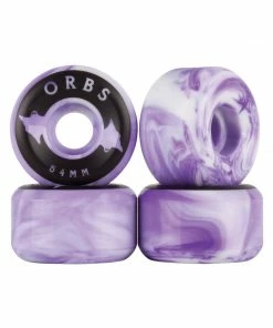 ORBS -SPECTERS SWIRLS SKATE WHEELS. 54MM Skateboarding