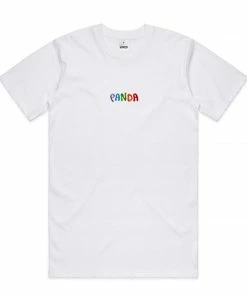 Panda Logo Embroidered Tee Multi