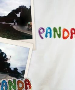Panda Logo Embroidered Tee Multi