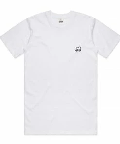 Trucks Panda Youth Skate Embroidered Tee - Lavender / White